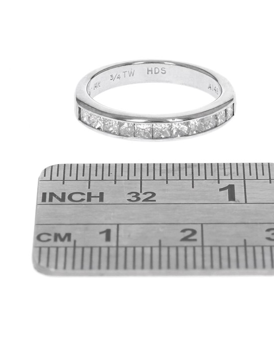 Princess Diamond Band Ring